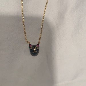 Kate Spade cat necklace